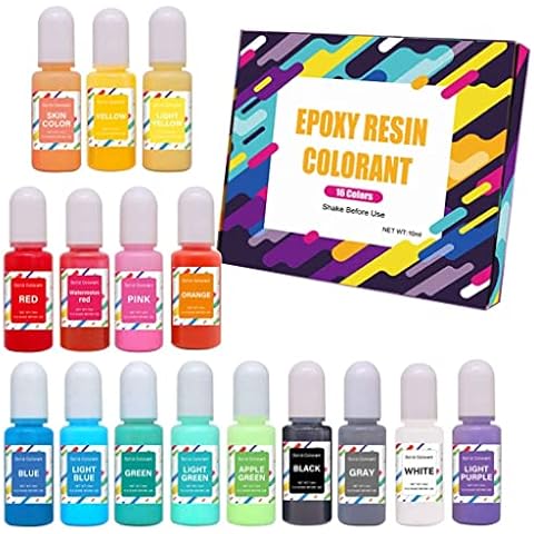 Epoxy Resin Pigment Ink, UV Epoxy Resin Mold Oily Liquid Dye Jewelry Making Tools Ink Handmade Crafts Cover