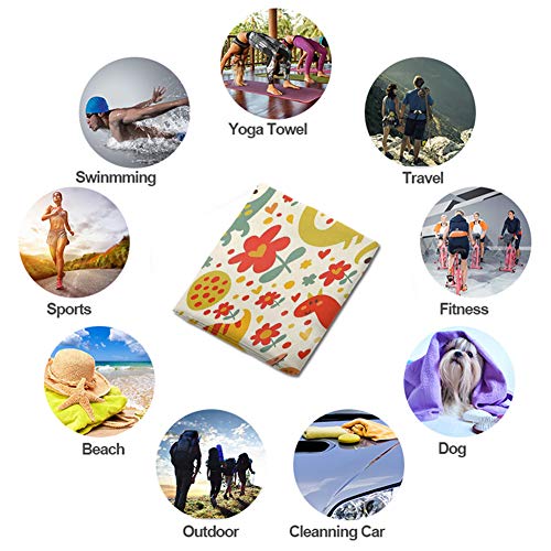 FANSU Teli Mare in Microfibra Grandi,Oceano