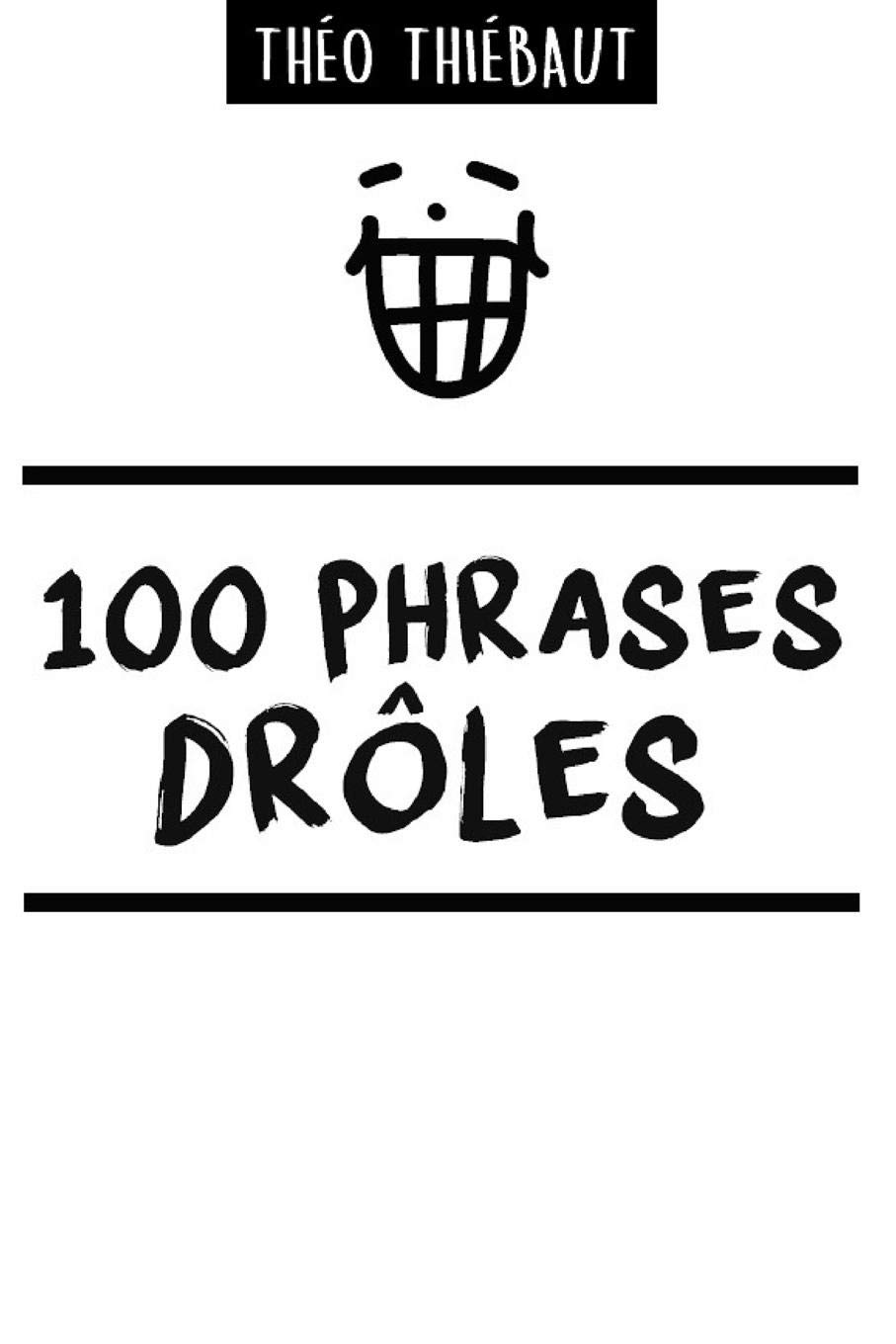 100 Phrases Droles Hiebaut Theo Books Amazon Ca