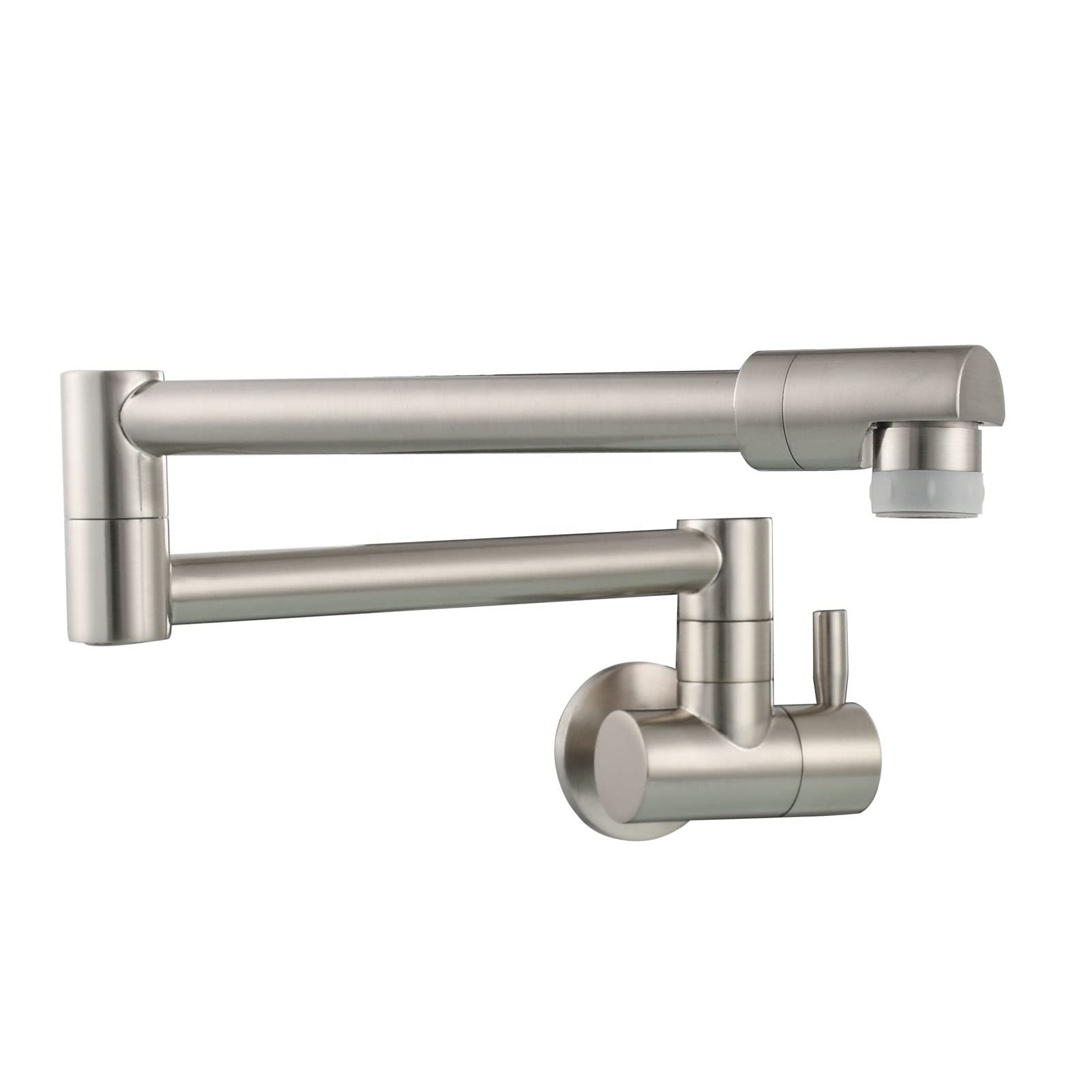 Grifo de pared plegable para llenar ollas en cocinas exigentes