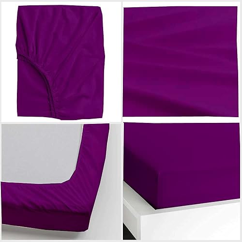 Miniatura 10 de Crown Collection Sábana bajera ajustable de 600 hilos, 100% algodón egipcio, 1 pieza con bolsillo profundo de 12 pulgadas, tamaño King, color gris