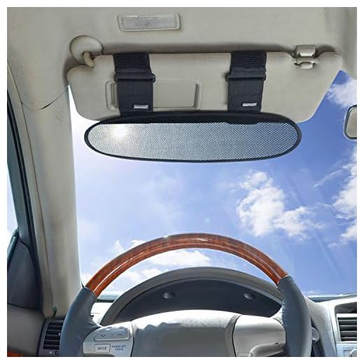 WANPOOL Car Sun Visor Extender for Cars, Trucks and RVs - Anti-Glare Anti-Dazzle Sun Shield for Driver & Passengers