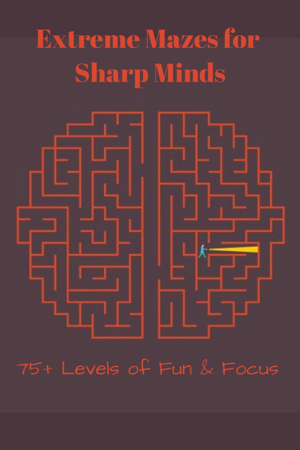 Maze Puzzle Book :Extreme Mazes for Sharp Minds: 6x9inches | 100+ pages 75+ Challenging Maze Puzzles for Adults and Teens | Mind-Bending Brain Games for Focus, Stress Relief, and Cognitive Training...