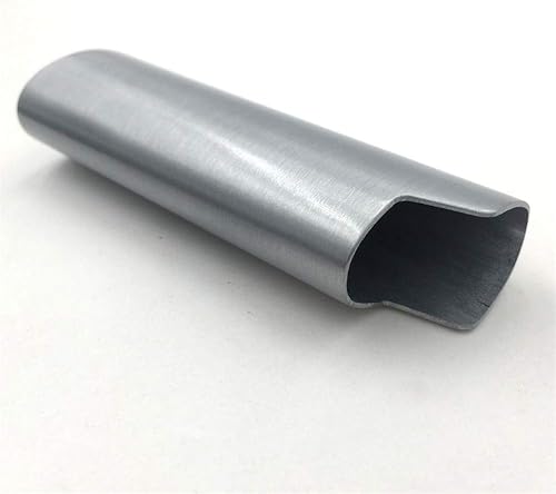 Miniatura 36 de Fundas de metal para encendedores, funda para BIC tamaño completo encendedor J6 mate color básico regalo de bricolaje (azul)