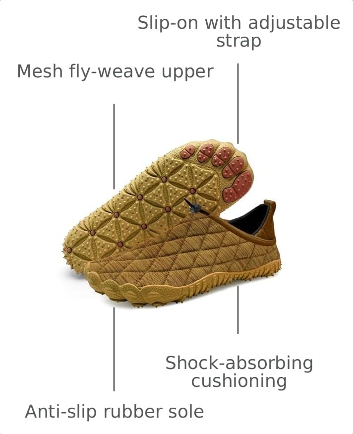 Image of WateLves Barefoot Water Shoes Women Men Beach Breathable Walking Shoes Anti Slip Wide Toe Minimalist Zero Drop Sneakers for Travel Hiking Yoga