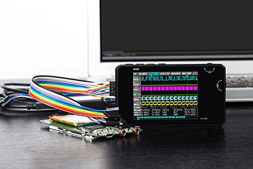 Sainsmart La104 Handheld 4-Channel Logic Analyzer W/ 2.8" Color Tft Screen Spi I2C Uart Programmable 100Msa/S Max Sampling Rate #TOP2
