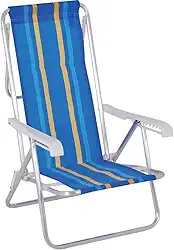 Mor - Cadeira Reclinável 8 Posições Alumínio Sortido