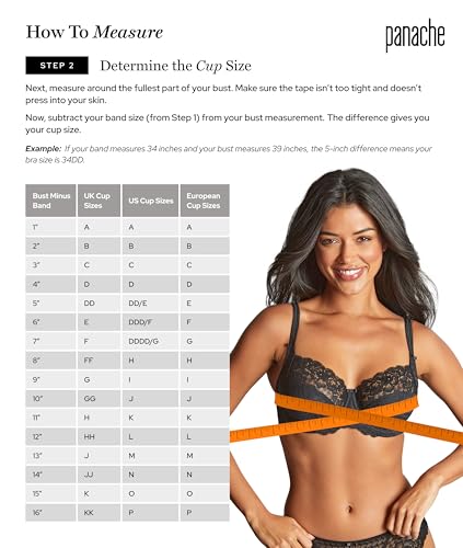 Image of Panache Women's Serene Underwire Stretch Lace Side Support Bra | Full Cup, Supportive Fit & Racerback Option