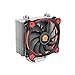 Thermaltake Riing Silent 12 Processeur Ventilateur 12 cm Noir, Rouge, Argent