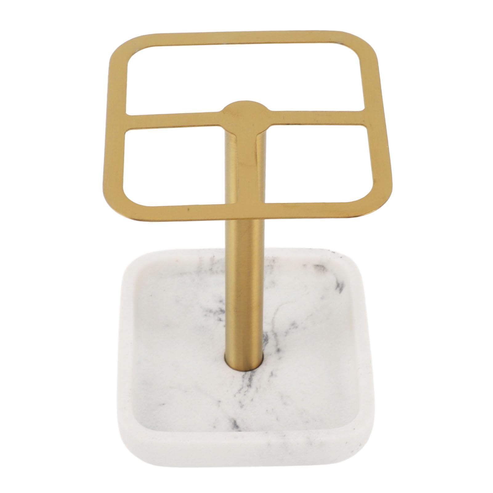 Support de Brosse à Dents 2 pièces, Support de Rangement de Dentifrice en Acier Inoxydable 304, Support de Brosse à Dents Multifonctionnel, 3 emplacements, Organisateur de (Gold)