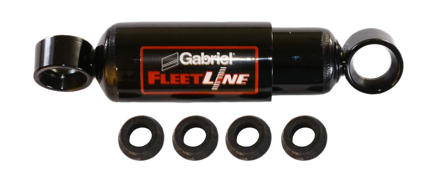Gabriel 85300 FleetLine HD Truck Front/Rear Shocks Fits Fruehauf; Hobbs Trailer; Osterlund; Ottawa Tractor; Reyco; Holland; Seagrave Fire Apparatus; Tuthill; Wabash; Western
