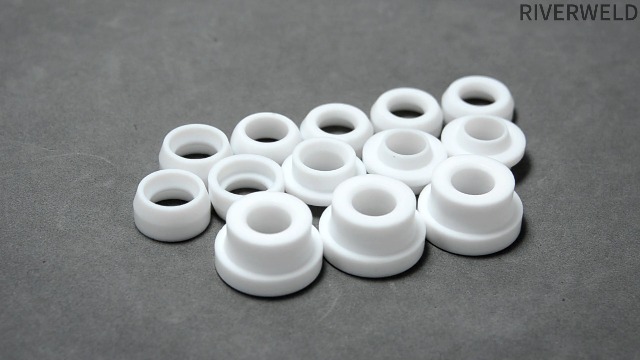 大盃 18寸直径54cm RIVERWELD TIG Gas Lens Insulator Cup Gas Gasket 18CG 18-7