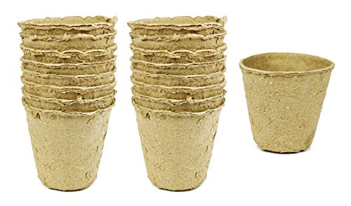 Set-of-16-Biodegradable-Eco-Friendly-Peat-Pots-3125-Diameter-x-3-Recycled-Non-Bleached-Peat-Pots-Perfect-for-Seed-Germination-No-Transplanting-Required-No-More-Damaged-Roots-16