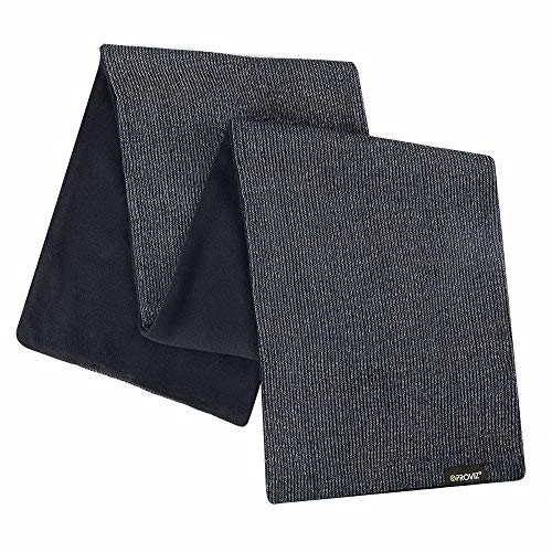 Proviz REFLECT360 Reflektierender Schal mit weicher Haptik, atmungsaktiv, isoliert, mit Fleece gefüttert, hohe Sichtbarkeit, grau, Einheitsgröße Cover