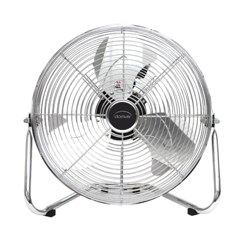 Brasseur d'air métal DOMAIR BA45CC ventilateur robuste finition chrome - 2