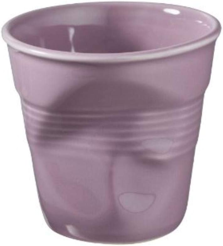 Revol Froisses Cappuccino Crumple Tumbler, Blueberry