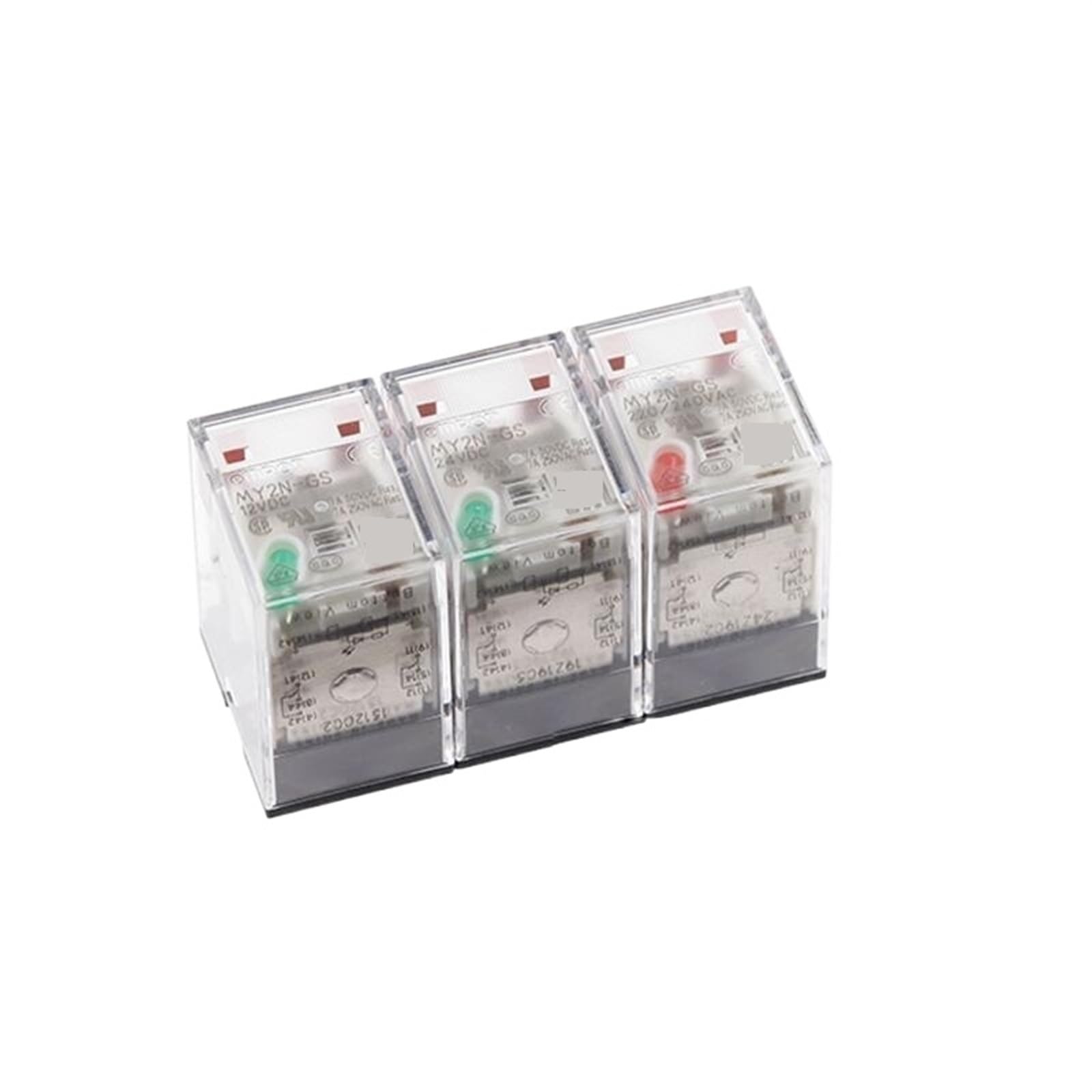 Relais intermédiaire AC220V 5A 8PIN pour automatisme et tableau de commande