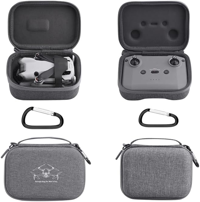 Storage bag Carrying case for DJI MINI 4 Pro Drone,MINI 4 Pro Drone Body/Transmitter Protective Case Portable Bag Protective Box Drone Accessories (for MINI 4 Pro+RC-N2送信機)