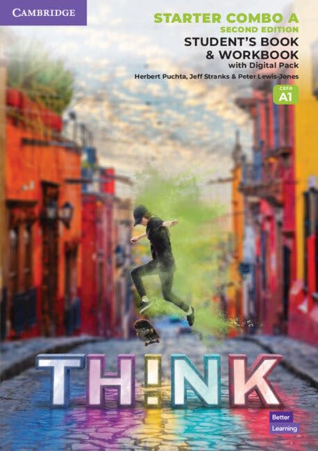 Think Starter Student's Book and Workbook with Digital Pack Combo A British English: Vol. A