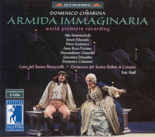 L'Armida immaginaria: Act III Scene 1: Recitativo: Dunque di posseder (Battistino, Giorgio, Spatachiatta, Stella) - Scene 2: Qui trasportate (Ermidora, Giorgio, Stella, Battistino)