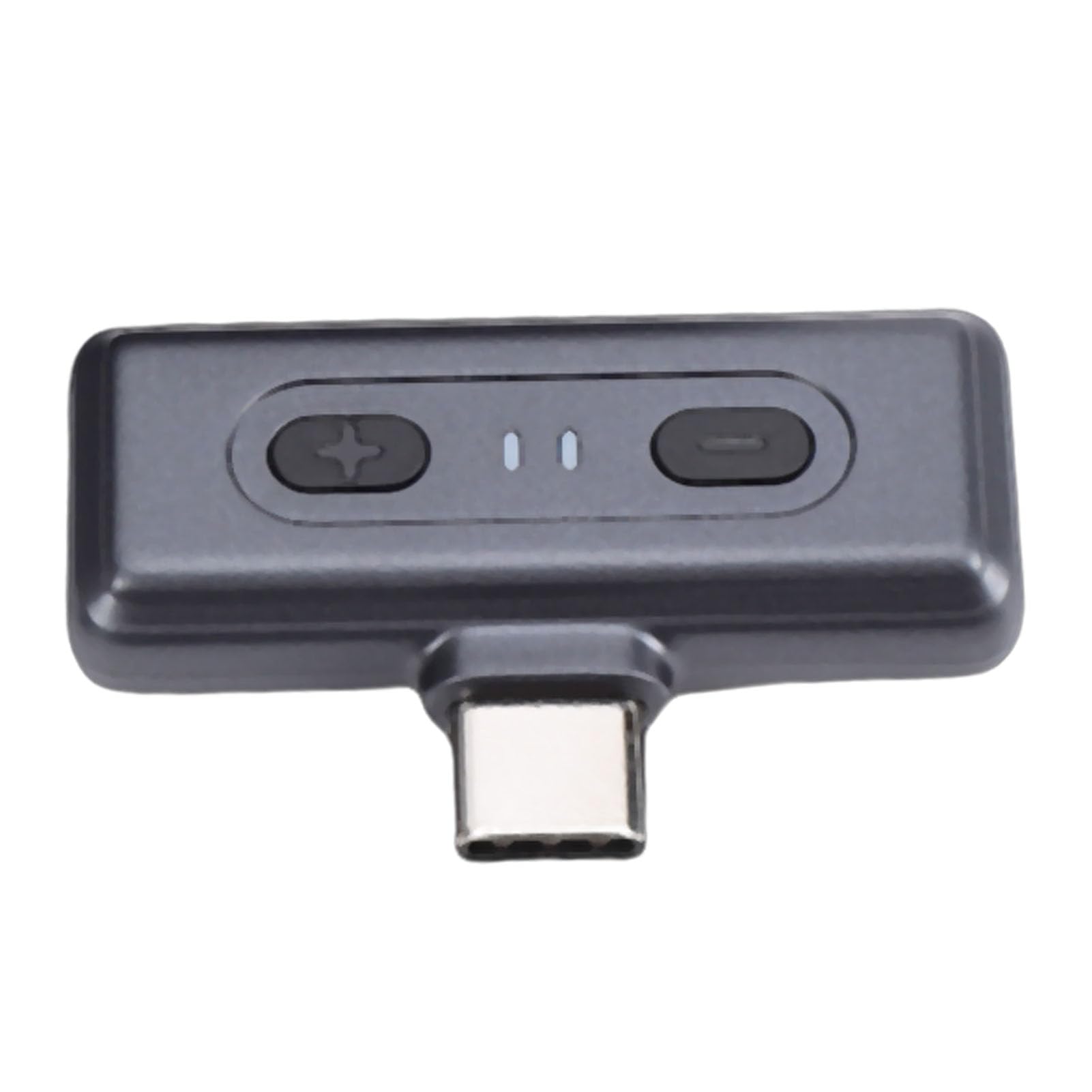 Microfono Wireless da Bavero, Riduzione Avanzata del Rumore, Microfono Lavalier Wireless Bluetooth con e Ricevitore per Streaming Live, Registrazione Video Breve, Ideale per