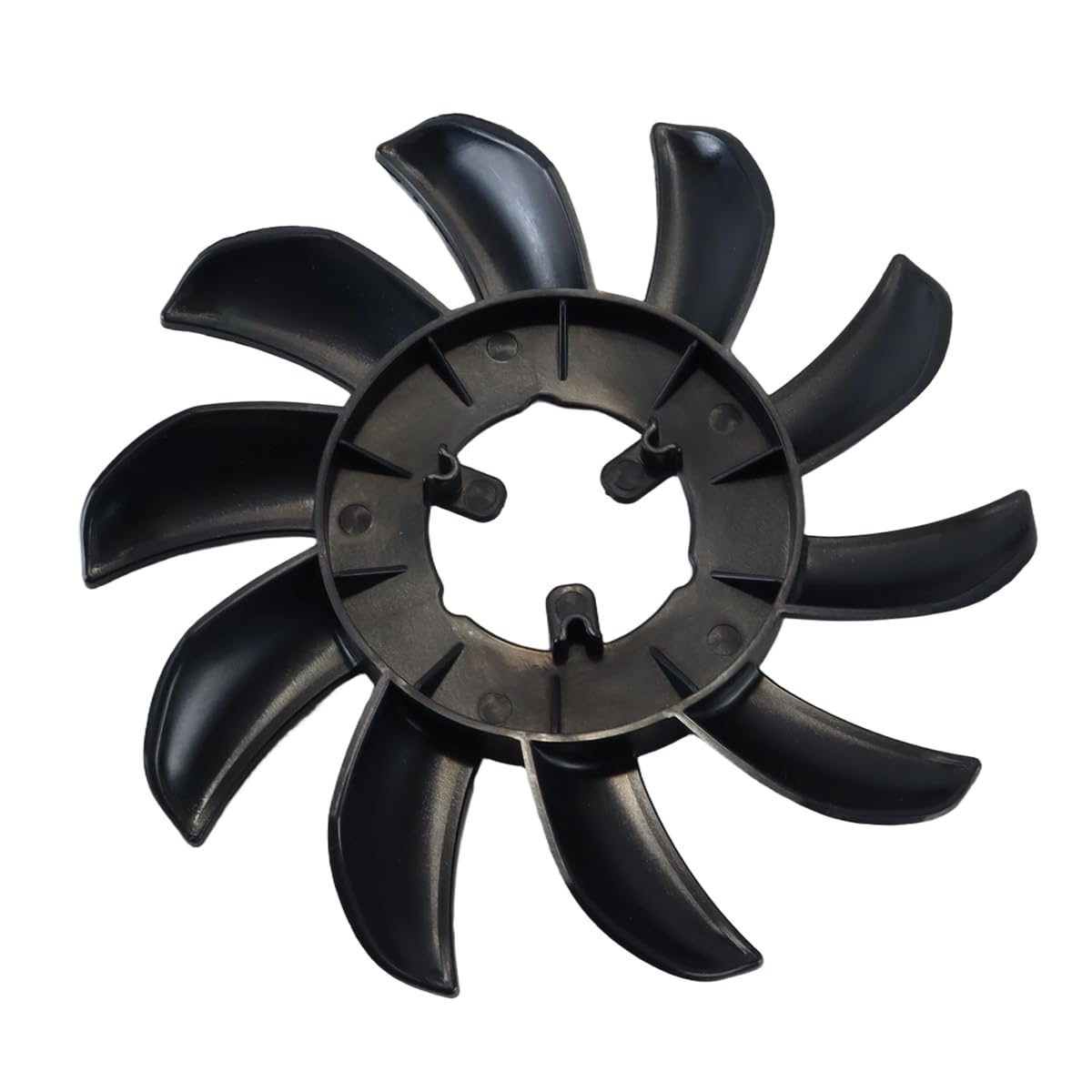 Ludom Paquete de 2 55217 53994 10 Ventiladores compatibles con Cub Cadet para Hydro Gear Bomba hidráulica para cortacésped de giro cero Ventilador de enfriamiento de 7 pulgadas