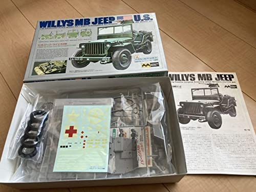 ミツワモデル 1/20 U.S.ジープ ウイルスMB プラモデル 未組立 ミツワモデル 1/20 U.S.ジープ ウイルスMB プラモデル 未組立