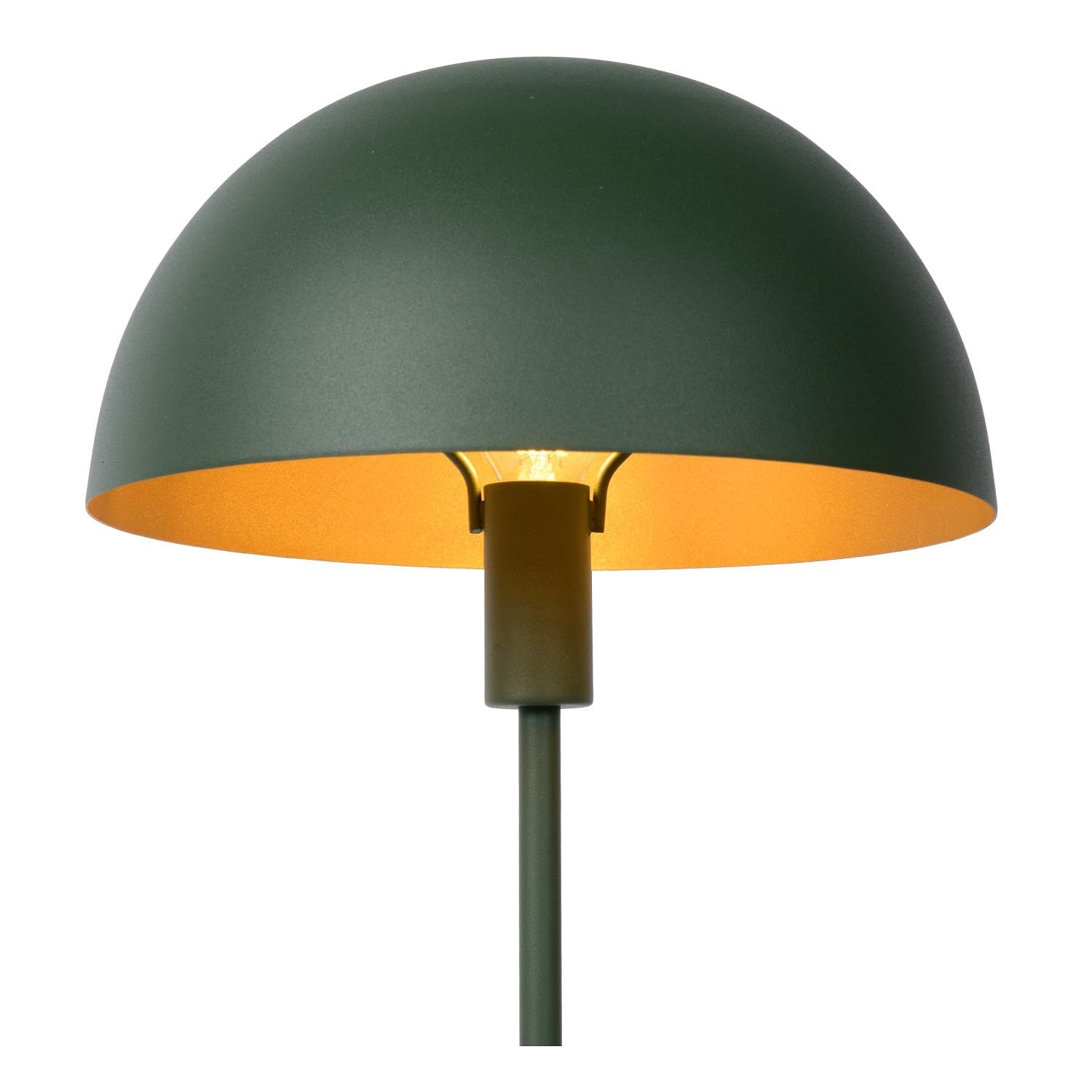 LUCIDE SIEMON - Tischlampe - Ø 25 cm - 1xE14 - Grün