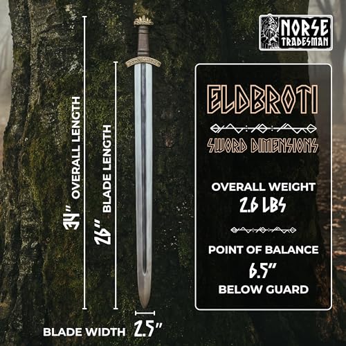Image of Norse Tradesman Spring Steel Viking Sword
