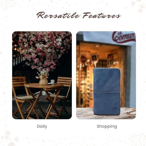 Image of OLD TREND Genuine Leather Nomad Organizer Travel Wallet | Women's Wallet Clutch Passport Holder