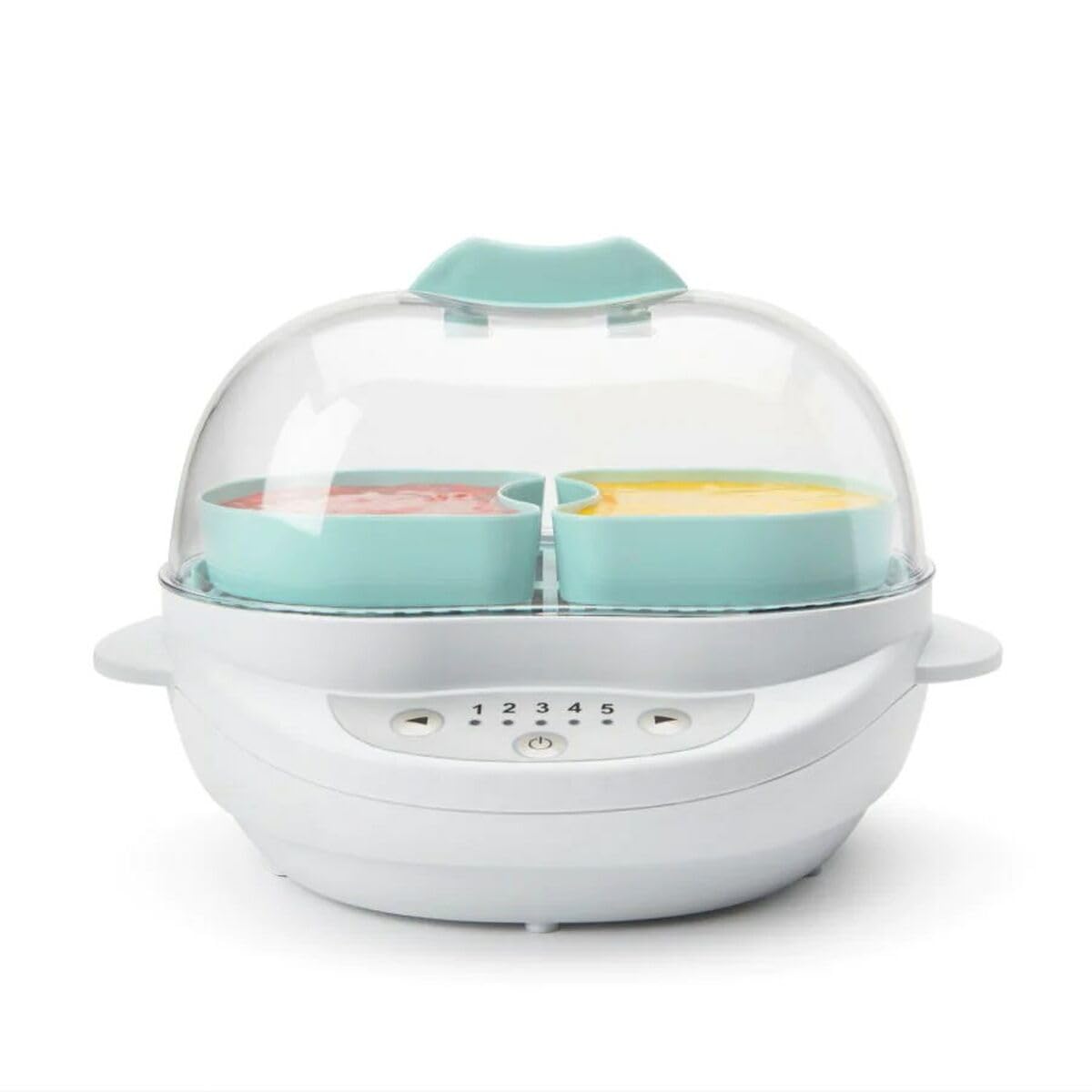 nutribullet Baby vaporiera, Baby Food Maker per bambini, Preparatore Alimenti a Vapore Multifunzione, Sanificatore; 420 Watt; BSR08N