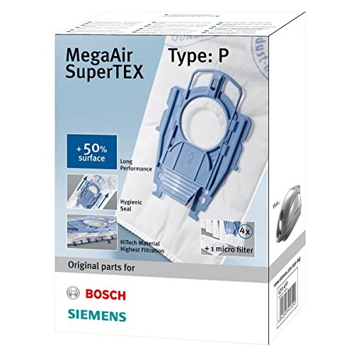 Bosch/Siemens Type P Vacuum/Fleece/12 Pieces/for Siemens VS08, Bosch BSG8