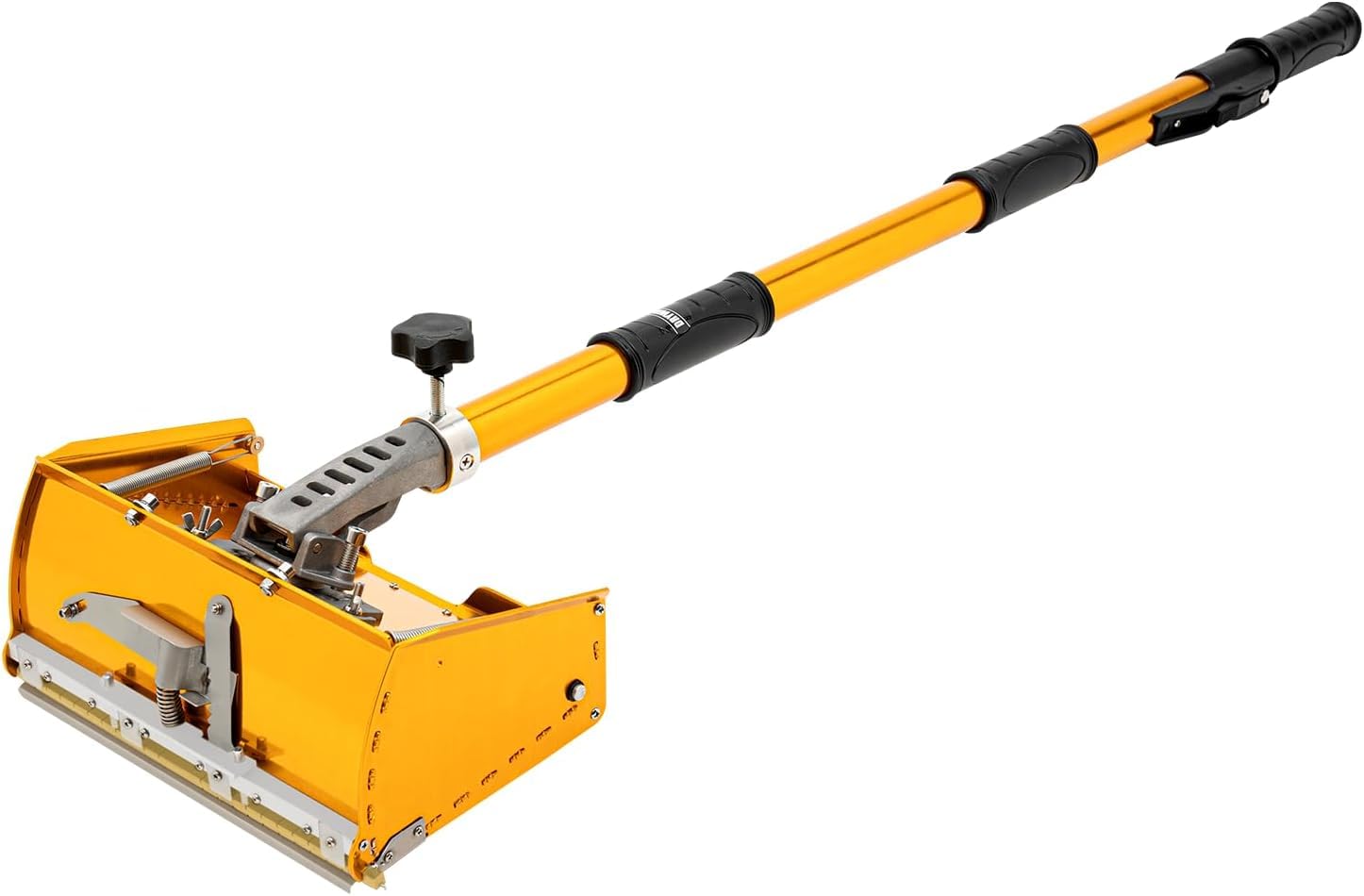 MBUYI 9.8" Profi Maurerkelle,Glättkelle Kelle Einstellbare Länge mit Großer Spachtelkasten,Putzkelle Trockenbau Spachtel Werkzeug für Wand/Decken Kratzspachtel