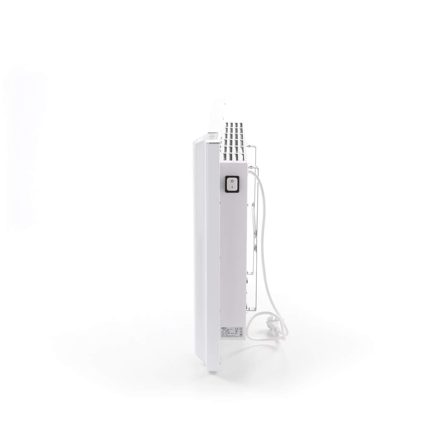 AEG 234824 DKE 100 Convettore Duo, riscaldatore a convezione e onde di calore, per bagno, garage, giardino d'inverno