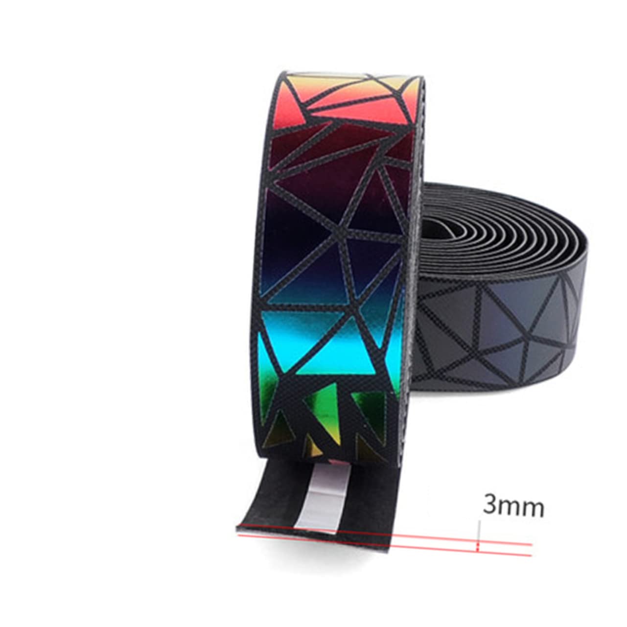 INOOMP 4piezas Cinta Para Manillar De Bicicleta Antideslizante y Transpirable Puños Pu Diseño Absorción De Sudor