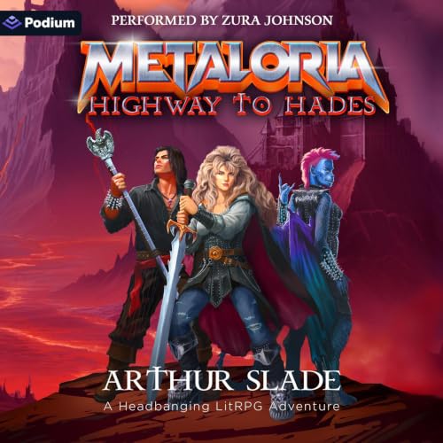 『Metaloria: Highway to Hades』のカバーアート
