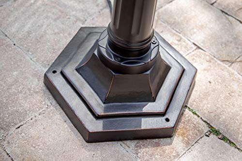Kenroy Home Portable Post Lantern - Image 2