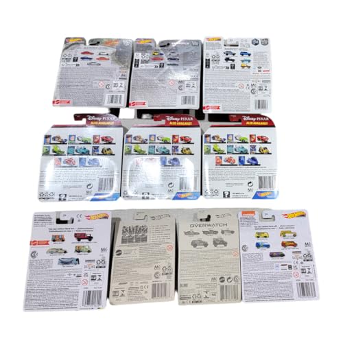Hot Wheels 10 vehículos especiales 1:64 escala miniatura 4