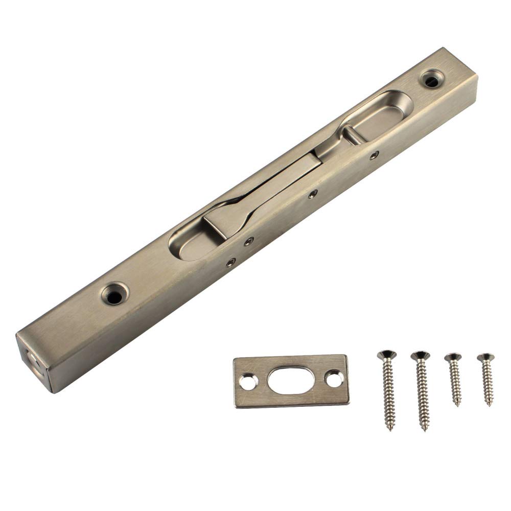 Buy Hidden Latches & Bolts Silver 304 Stainless Steel 8 inch (20cm
