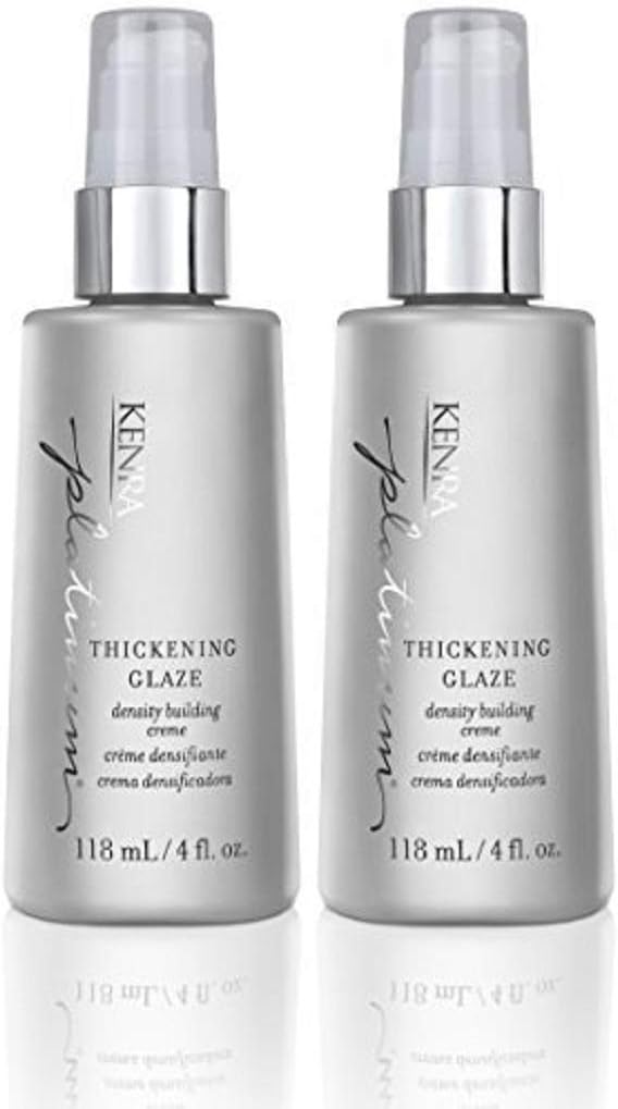 Platinum Thickening Glaze | Volumizing Styler | All Hair Types | 4 fl. Oz (2-Pack)