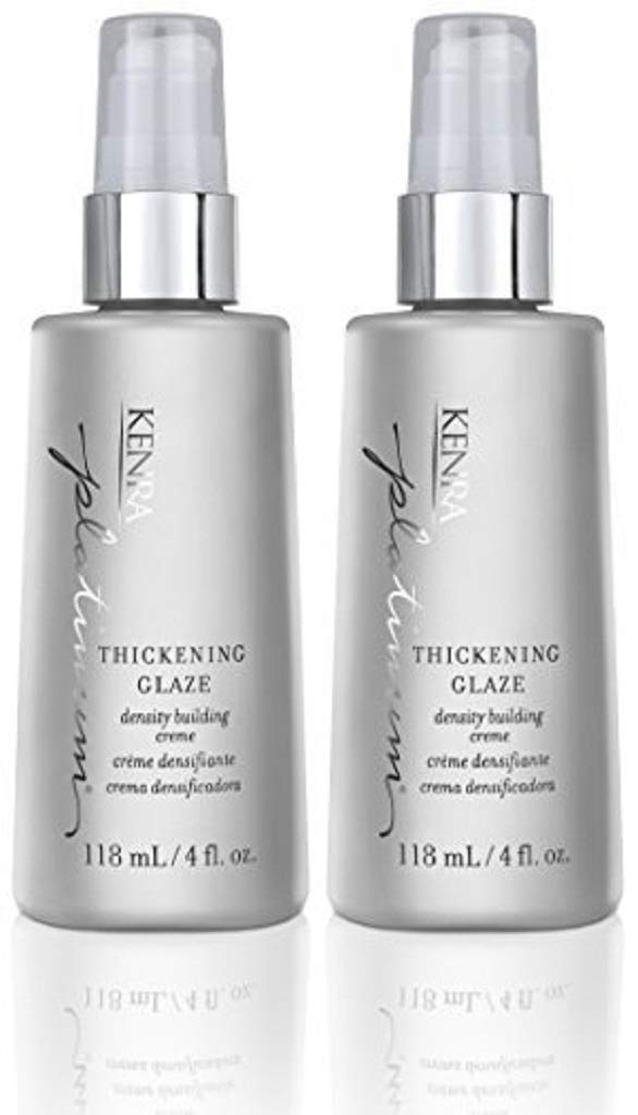 Kenra Platinum Thickening Glaze | Volumizing Styler | Adds Fullness & Body | Lightweight Conditioning | Density Building For Thick, Healthy-Looking Styles | All Hair Types