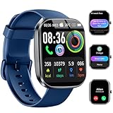 Uaue AI Smartwatch Uomo Donna, 2025 Nuova Fitness Tracker Orologio con Voce AI/Quadrante AI, Chiamate Bluetooth/Cardiofrequenzimetro/Contapassi/Sonno/115+ Sportive, 1.91" Smart Watch Impermeabile IP68