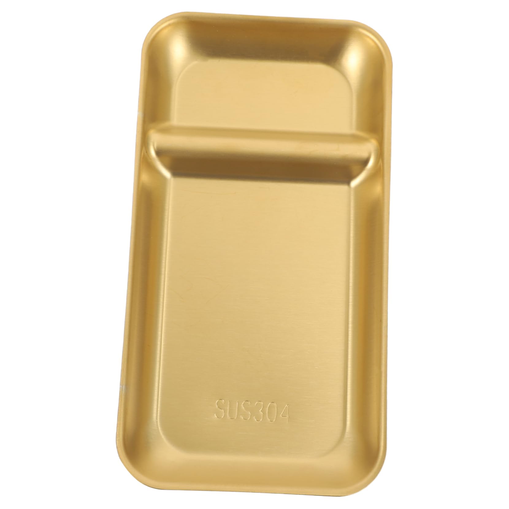 OUNONA 1pc Divided Food Tray Multi Functional Serving Plate for Breakfast Lunch and Dinner for Parties and Events Easy to Clean