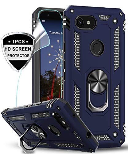 LeYi Google Pixel 3a Case (Not fit 3a XL) with HD Screen Protector