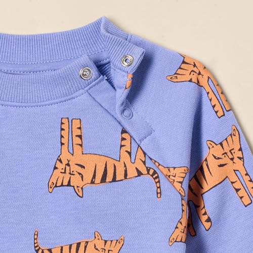 Amazon Essentials Unisex Toddlers and Babies' French Terry Crewneck Sweatshirts, Pack of 23