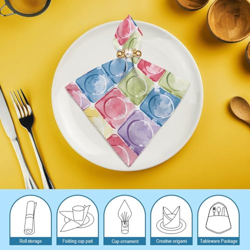 Servilletas de Tela Reutilizables Pack de 2 con Estilo Impreso miniatura 7