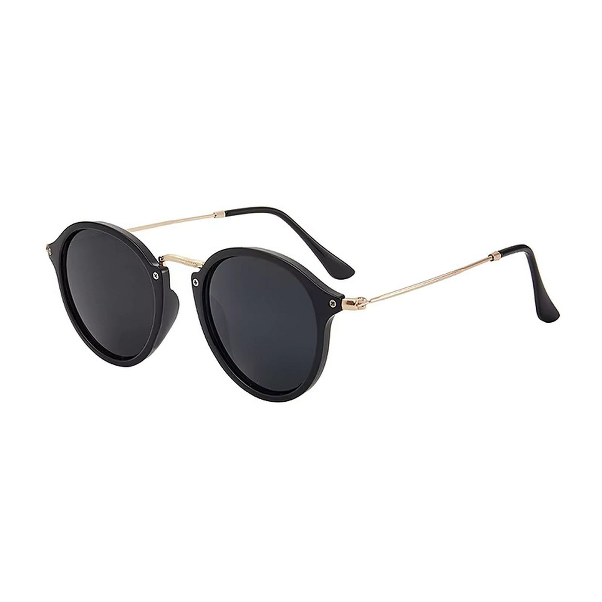 UV-Protected Round Fashion Sunglasses for Women – Stylish Eyewear Frame-image-30