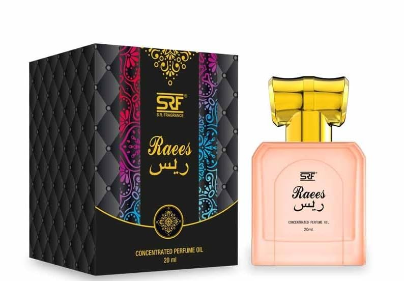 Image of Raees Attar 20ml - Long Lasting Concentrated Perfume Oil | Premium Sweet Oriental Arabic Ittar | Alcohol Free Luxury Fragrance for Men & Women