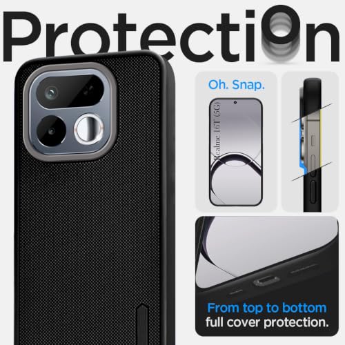 Image of Jkobi Rubberised Back Cover Case for Realme 16T 5G (Textured Grip Design | Camera Protection | Slim and Light Weight | Soft Touch and Feel)