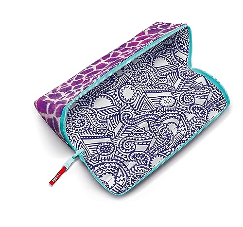 Maped XXL Pencil Case for School, Personalised Reversible Pencil Case with 1 Side to Colour in, Large Convenient Opening